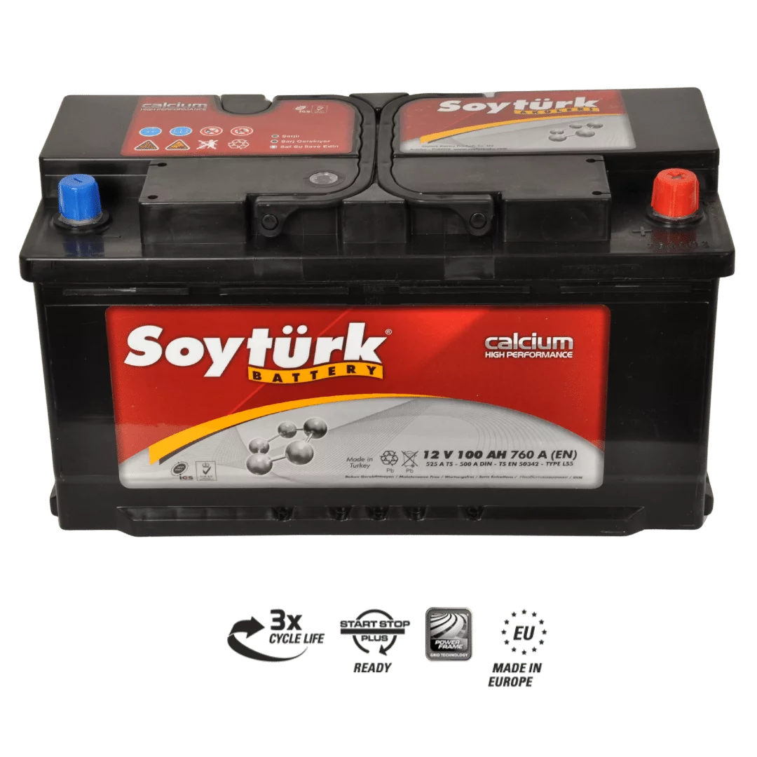 Antalya Soytürk 12V 100Ah Akü