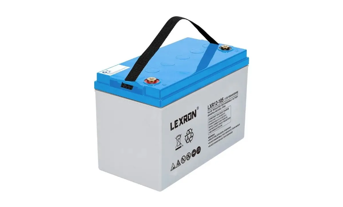 Lexron 12V 105AH Deep Cycle Nano Carbon Jel Akü - Görsel 3