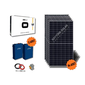 Antalya Premium Solar Paket 12KW Güneş Enerjisi